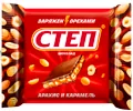 Шоколад Стэп с начинкой Арахис и Карамель